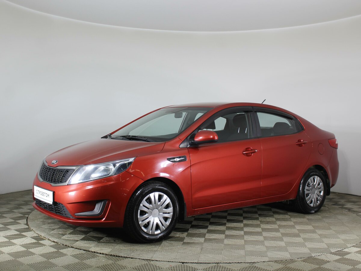 Киа рио 2013 года фото Купить б/у Kia Rio III 1.4 MT (107 л.с.) бензин механика в Архангельске: красный