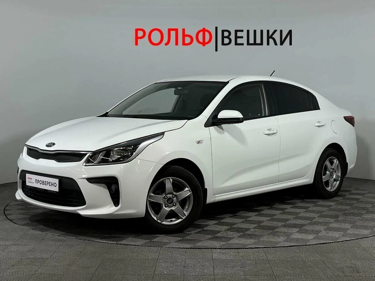 Киа рио 2017 фото Купить б/у Kia Rio IV 1.6 AT (123 л.с.) бензин автомат в Москве: белый Киа Рио I