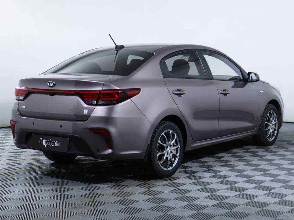 Киа рио 2019г фото KIA Rio Коричневый 2019 с пробегом 27 984 км. в автоцентре Крост в Ростове-на-До