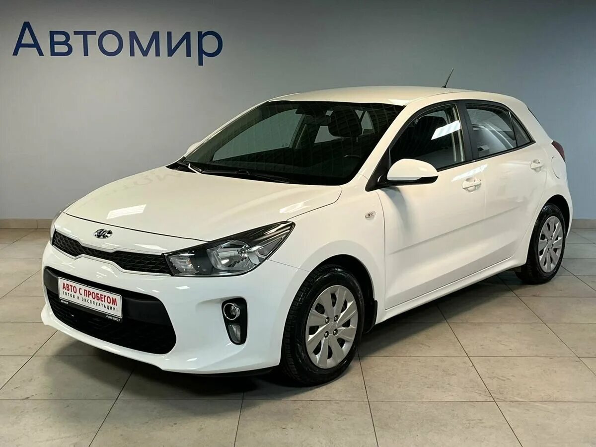 Киа рио 2019г фото Купить б/у Kia Rio IV 1.3 MT (84 л.с.) бензин механика в Москве: белый Киа Рио I