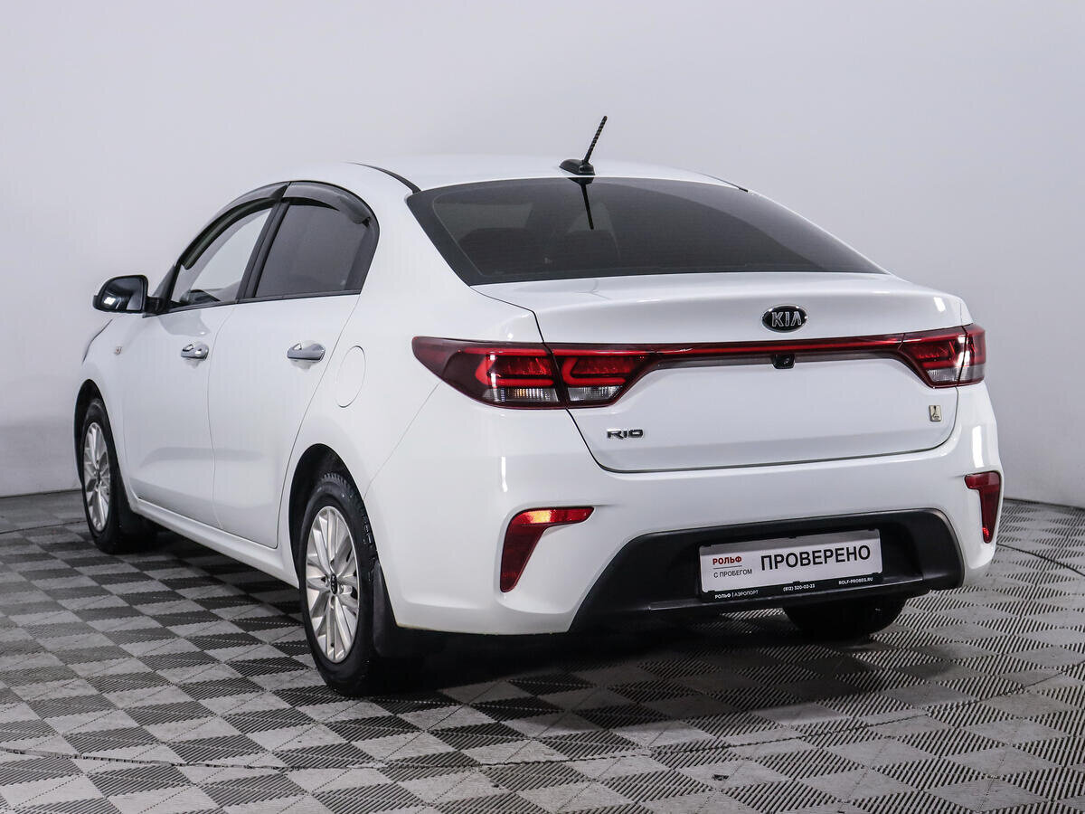 Киа рио 2019г фото Купить б/у Kia Rio IV 1.6 MT (123 л.с.) бензин механика в Санкт-Петербурге: белы