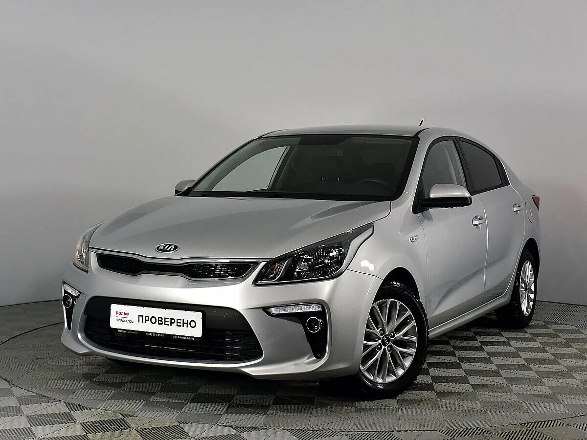 Киа рио 2019г фото Купить б/у Kia Rio IV 1.6 AT (123 л.с.) бензин автомат в Санкт-Петербурге: сереб