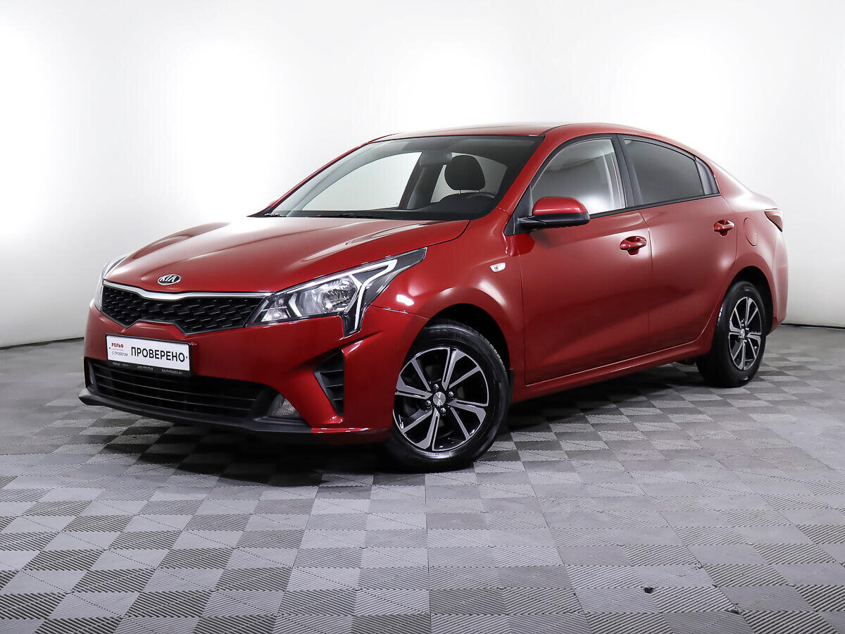 Киа рио 2020 цена фото Купить б/у Kia Rio IV Рестайлинг 1.6 AT (123 л.с.) бензин автомат в Москве: крас