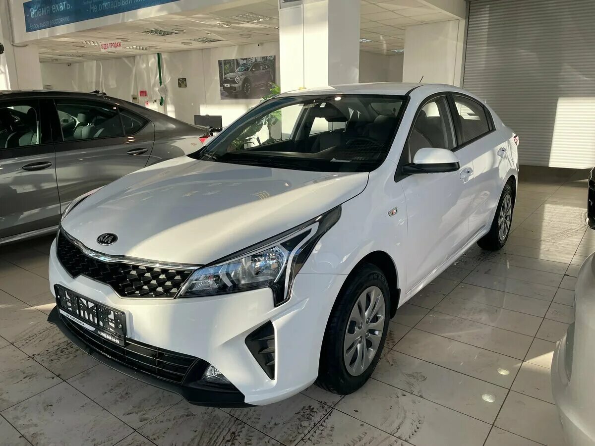 Киа рио 2021 фото Купить новый Kia Rio IV Рестайлинг 1.4 MT (100 л.с.) бензин механика в Москве: б