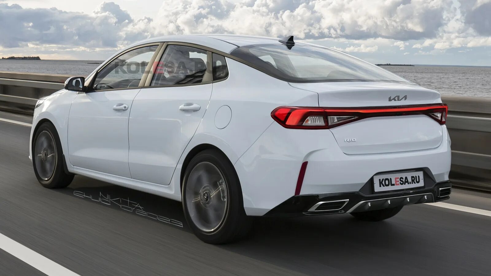 Киа рио 2024 новый кузов фото Новый Kia Rio: первые изображения - Рамблер/авто