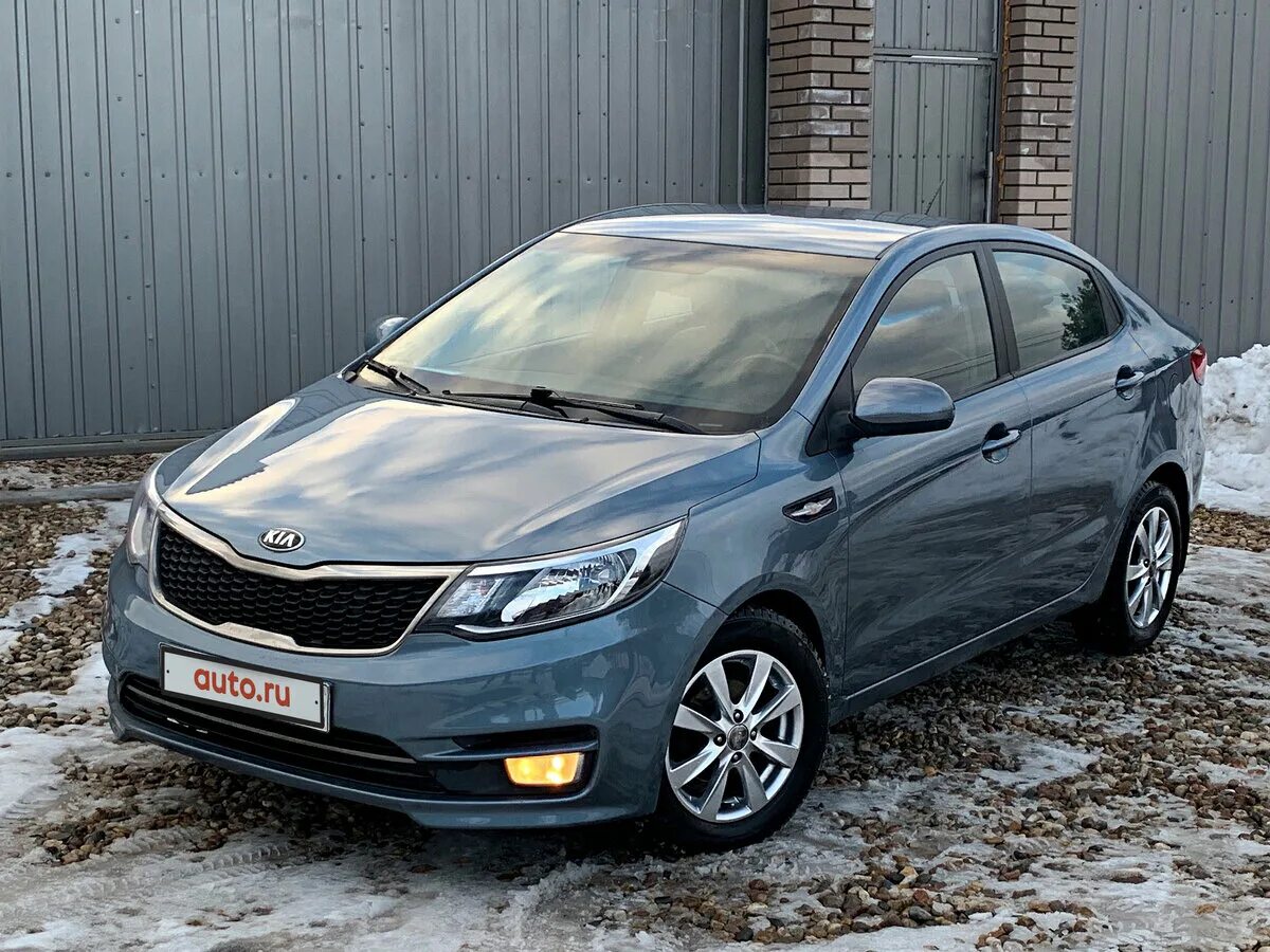 Киа рио 3 2013 фото Купить б/у Kia Rio III Рестайлинг 1.6 AT (123 л.с.) бензин автомат в Москве: гол