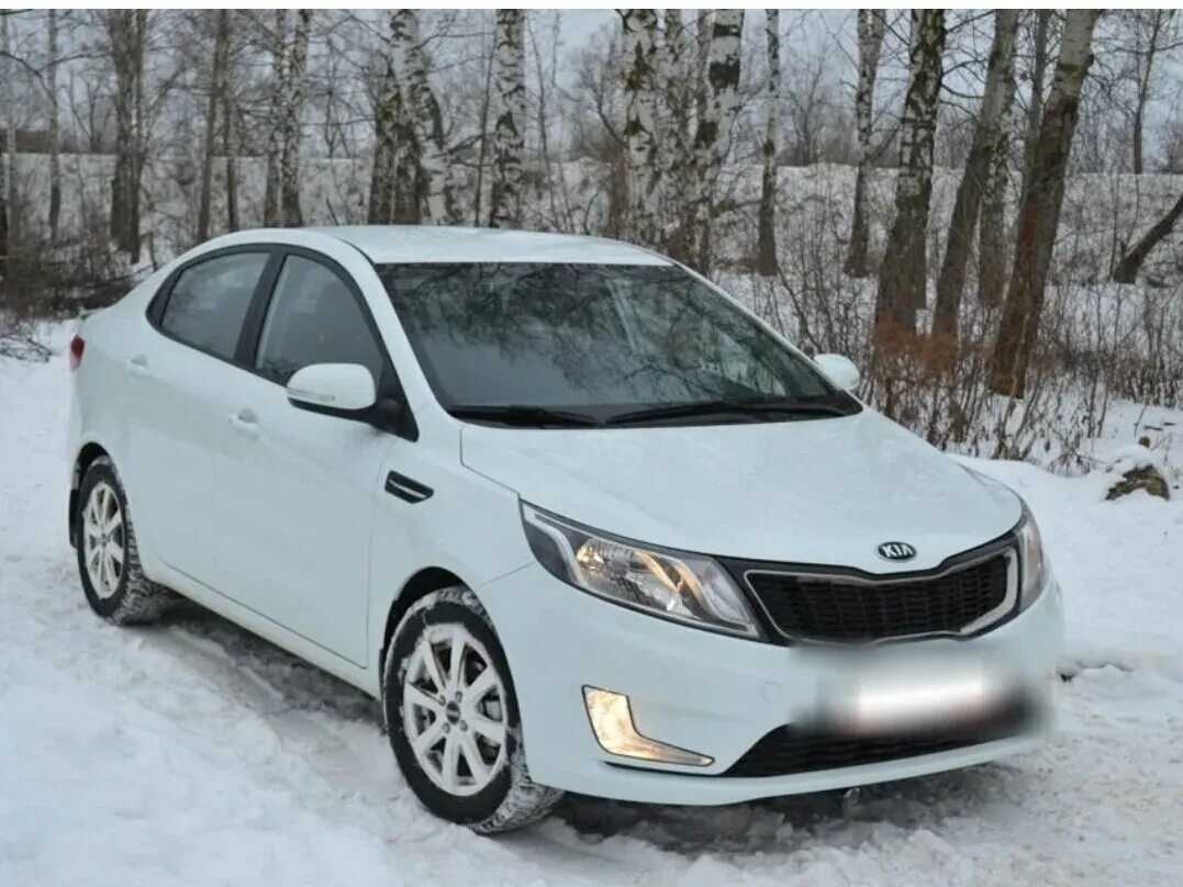 Киа рио 3 2013 фото Купить б/у Kia Rio III 4-speed 1.6 AT (123 л.с.) бензин автомат в Калининграде: 