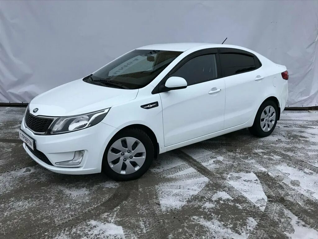 Киа рио 3 2013 фото Купить б/у Kia Rio III 6-speed 1.6 AT (123 л.с.) бензин автомат в Саратове: белы