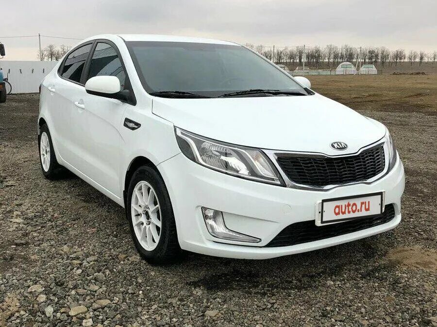 Киа рио 3 2013 фото Купить б/у Kia Rio III 1.4 MT (107 л.с.) бензин механика в Ростове-на-Дону: белы