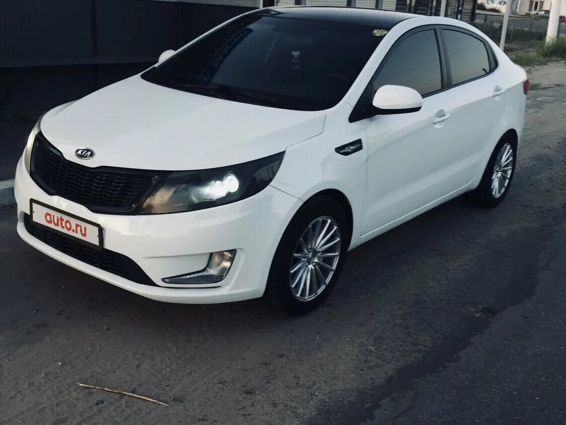 Киа рио 3 белая фото Купить б/у Kia Rio III 5-speed 1.6 MT (123 л.с.) бензин механика в Новоспасском: