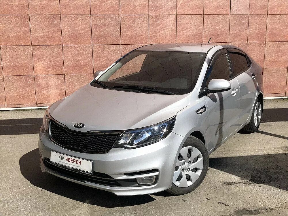 Киа рио 3 фото Купить б/у Kia Rio III Рестайлинг 1.6 AT (123 л.с.) бензин автомат в Санкт-Петер