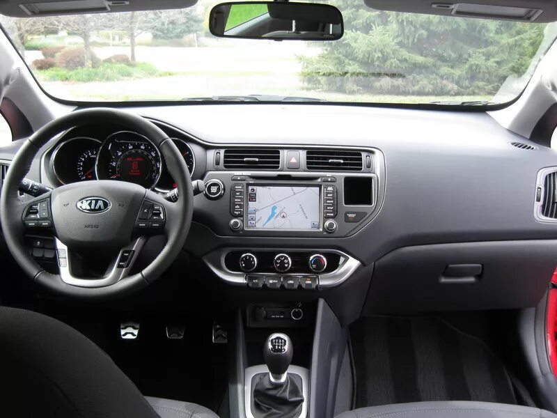 Киа рио 3 фото салона внутри 2013 Kia Rio5 Pricing, Options and Specifications CleanMPG