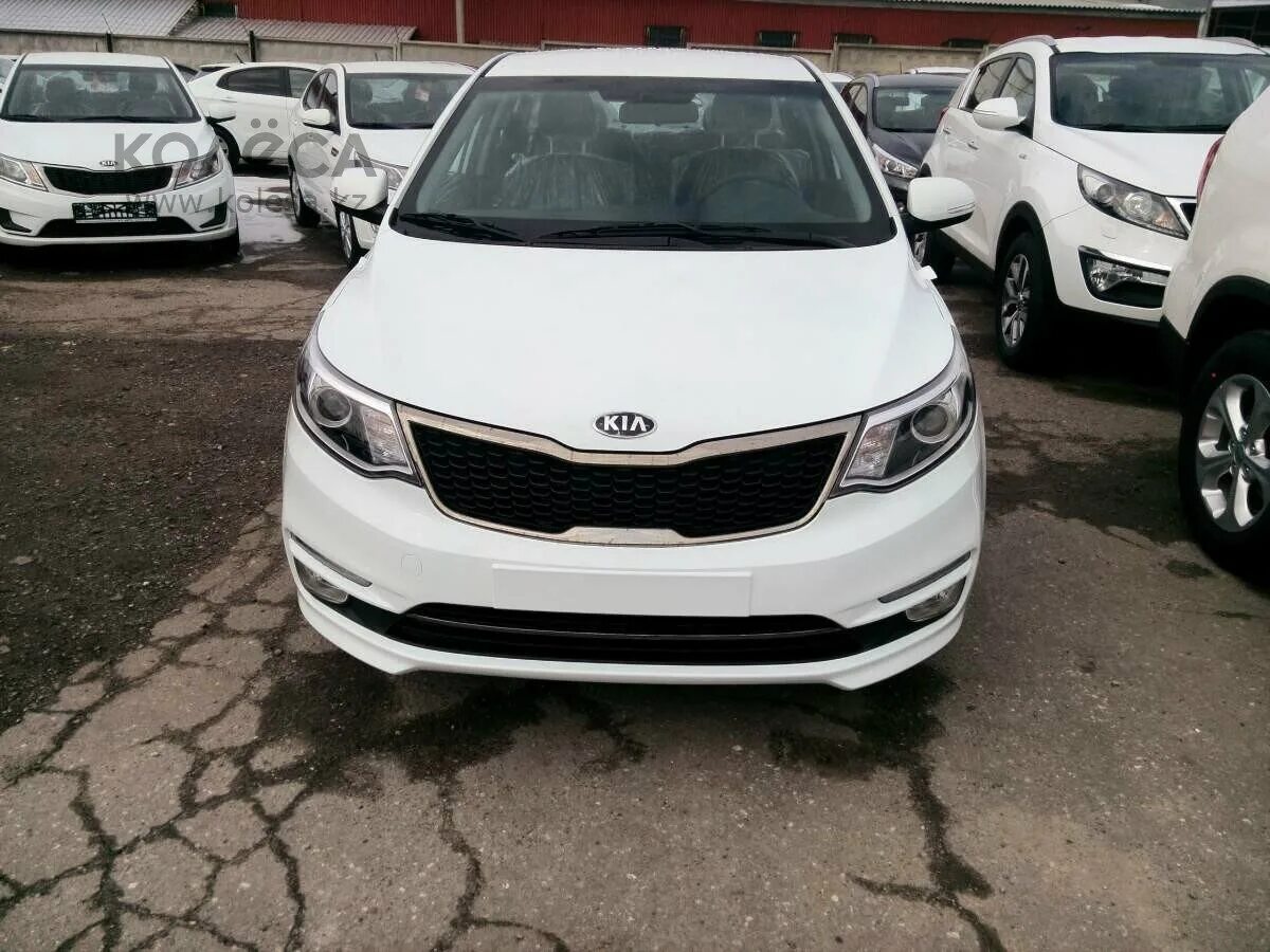 Киа рио 3 фото спереди Купить б/у Kia Rio III Рестайлинг 1.4 MT (107 л.с.) бензин механика в Воронеже: 