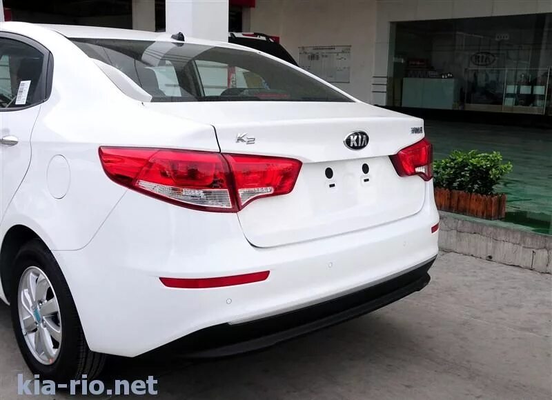 Киа рио 3 фото сзади Вид сзади: KIA Rio 4 поколения Запчасти и аксессуары ac-ch.ru