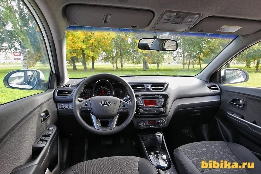 Киа рио 3 фото внутри Новый KIA RIO. Салон: гармония и загадки