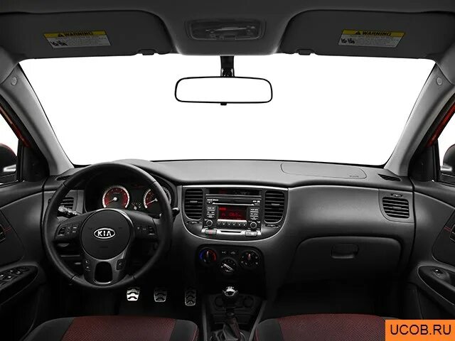 Киа рио 3 фото внутри Sedan 2010 года Kia Rio SX (id 5636) в 3D. Расшифруй VIN код и проверь свой авто