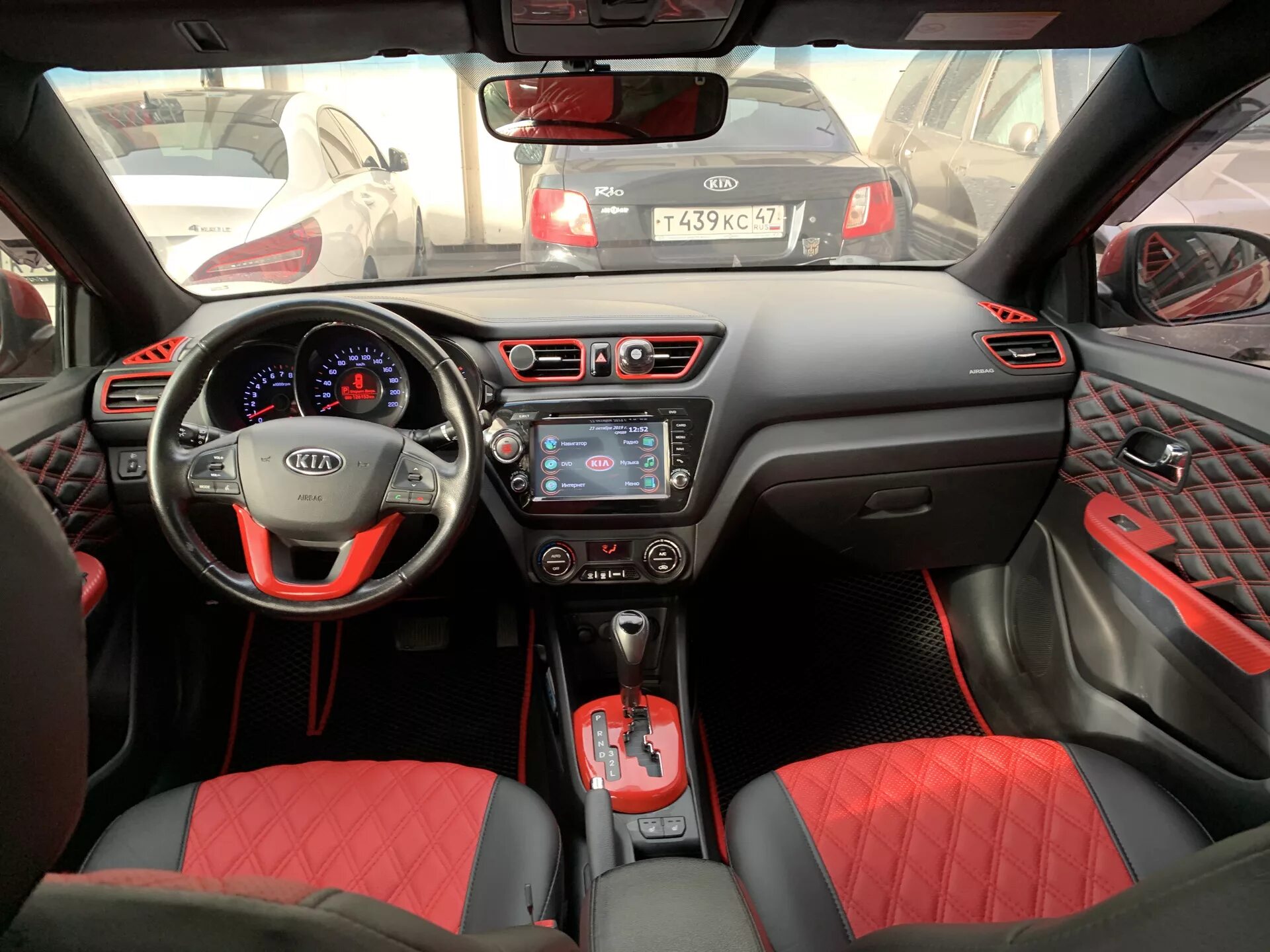 Киа рио 3 фото внутри Вот что получилось - KIA Rio (3G), 1,6 л, 2012 года тюнинг DRIVE2