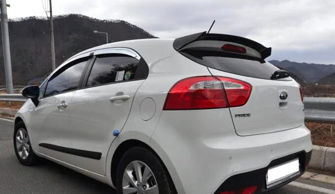 Киа рио 3 хэтчбек фото SPOILER ALETTONE POSTERIORE KIA RIO 3 ( dal 2011 ) eBay