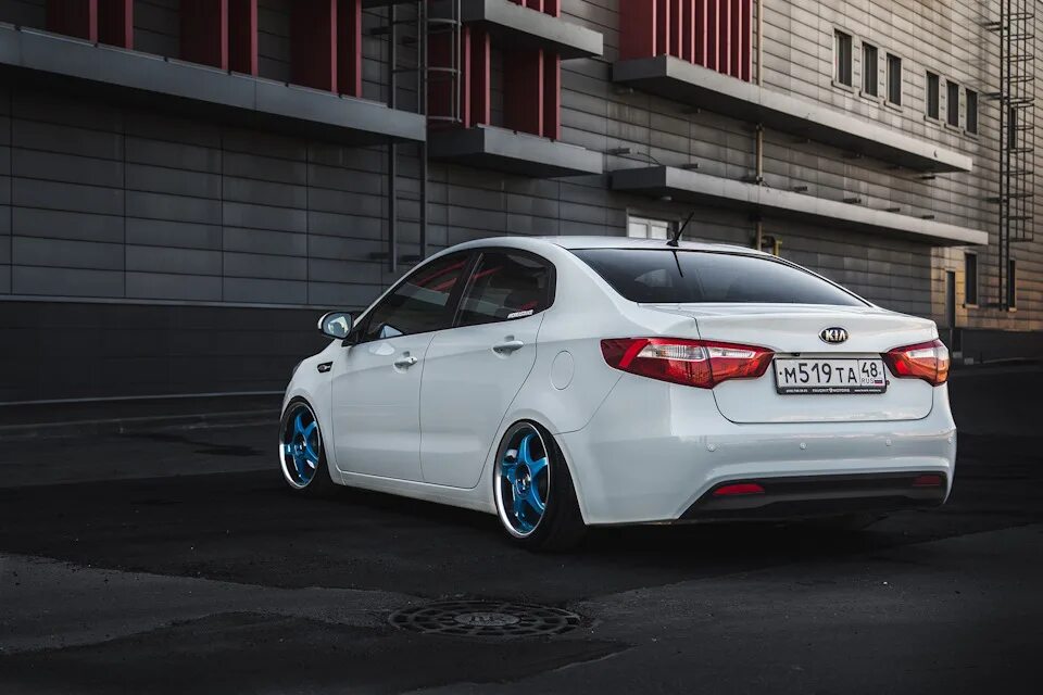 Киа рио 3 рестайлинг тюнинг Photogallery "Фото от #Realmotion" - KIA Rio (3G), 1,4 л, 2014 года фотография D