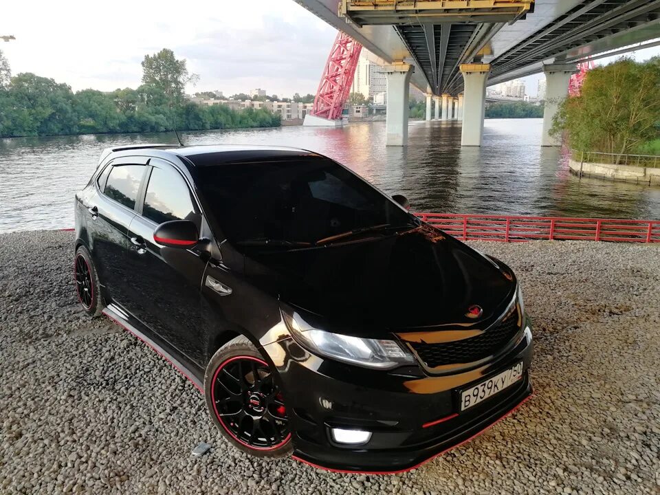 Киа рио 3 рестайлинг тюнинг Воборы нежданчиком))) - KIA Rio 5-door (3G), 1,6 л, 2015 года рейтинг и продвиже