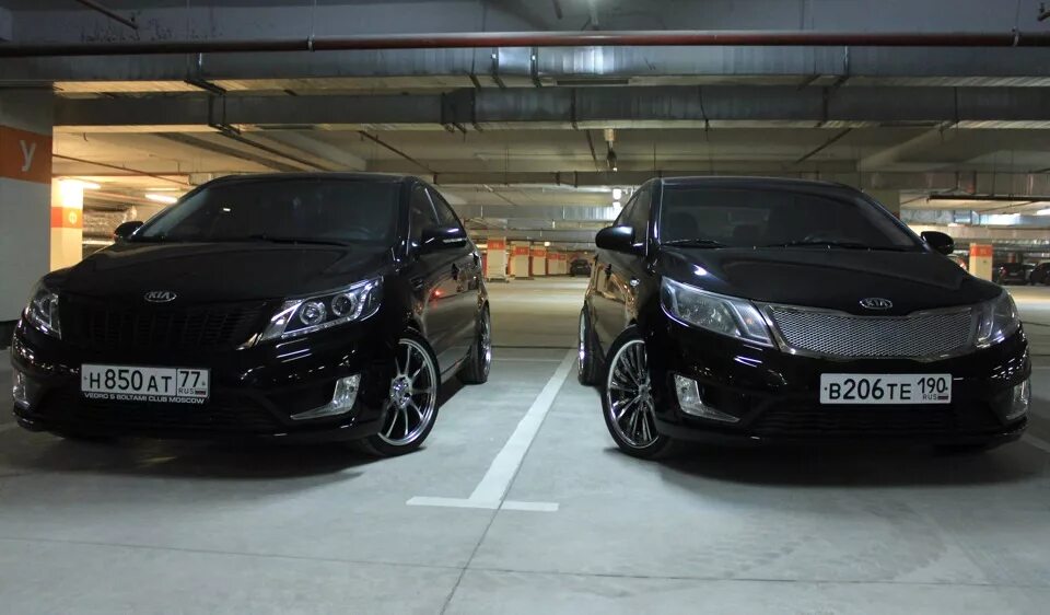 Киа рио 3 рестайлинг тюнинг 2В1 Встреча + Фото дисков - KIA Rio (3G), 1,4 л, 2012 года встреча DRIVE2