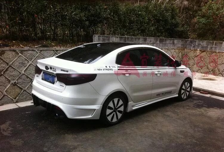Киа рио 3 рестайлинг тюнинг Обвесы. Неудачная покраска((( - KIA Rio (3G), 1,6 л, 2013 года тюнинг DRIVE2