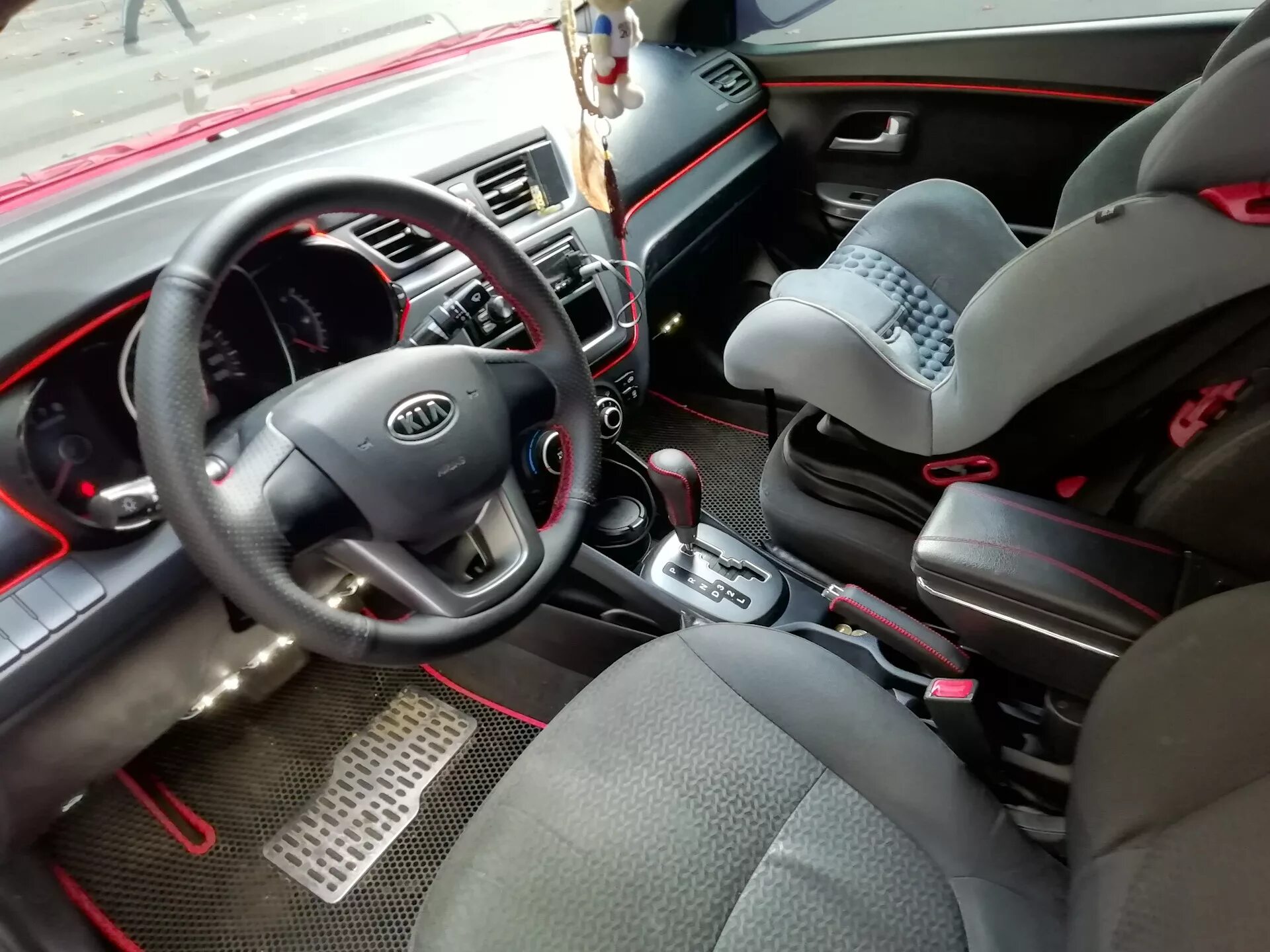 Киа рио 3 рестайлинг тюнинг салона Немного ништяков - KIA Rio (3G), 1,4 л, 2012 года аксессуары DRIVE2