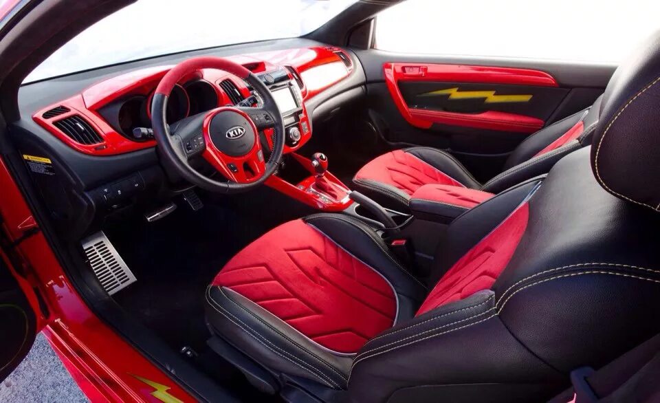 Киа рио 3 рестайлинг тюнинг салона Мечта. - KIA Cerato Koup (1G), 1,6 л, 2013 года тюнинг DRIVE2