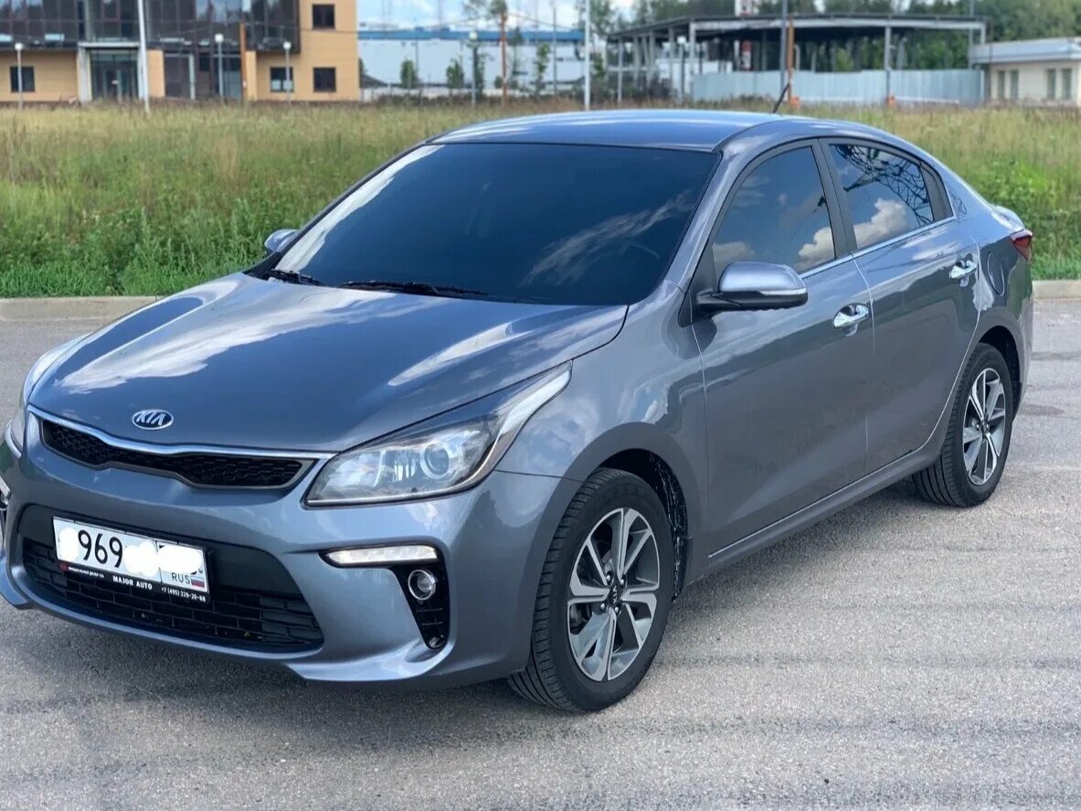 Киа рио 4 фото Купить б/у Kia Rio IV 1.6 AT (123 л.с.) бензин автомат в Дубне: серый Киа Рио IV