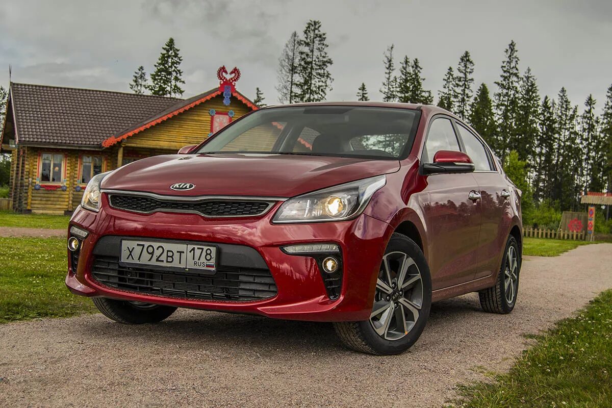 Киа рио 4 фото Не отступать и не сдаваться! Седан Kia Rio четвертого поколения Наконечный Алекс