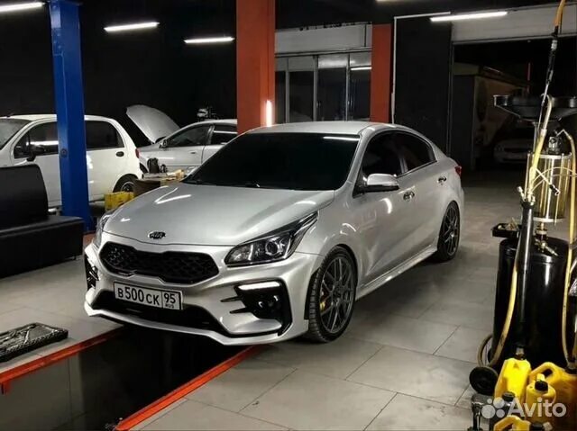 Киа рио 4 поколение тюнинг Тюнинг обвес Kia Rio 4 kudos купить в Тольятти Авито