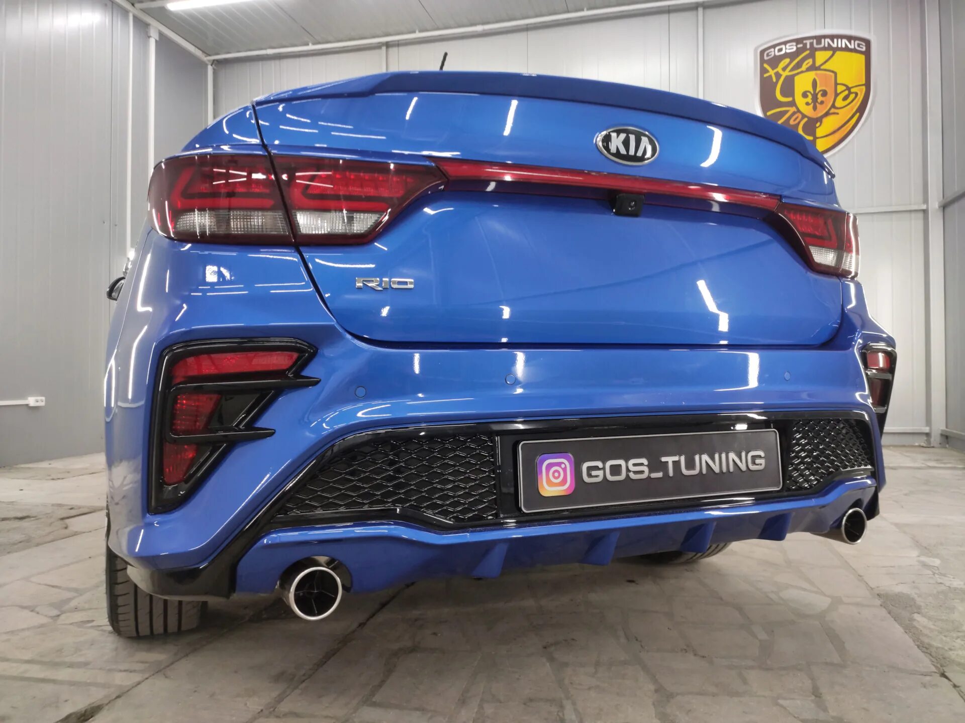 Киа рио 4 поколение тюнинг Комплекс тюнинга для Kia Rio 4 - GOS-Tuning на DRIVE2