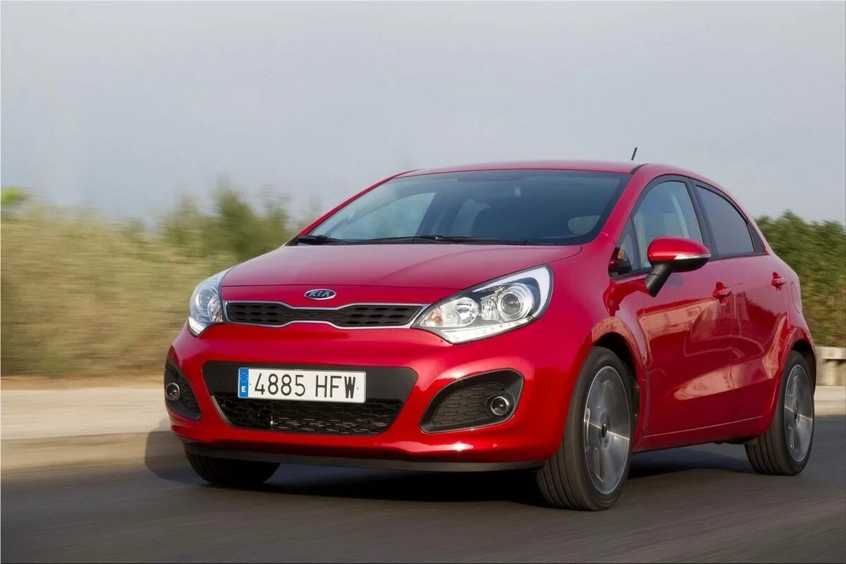 Киа рио 5 фото 2012 Kia Rio Car Division