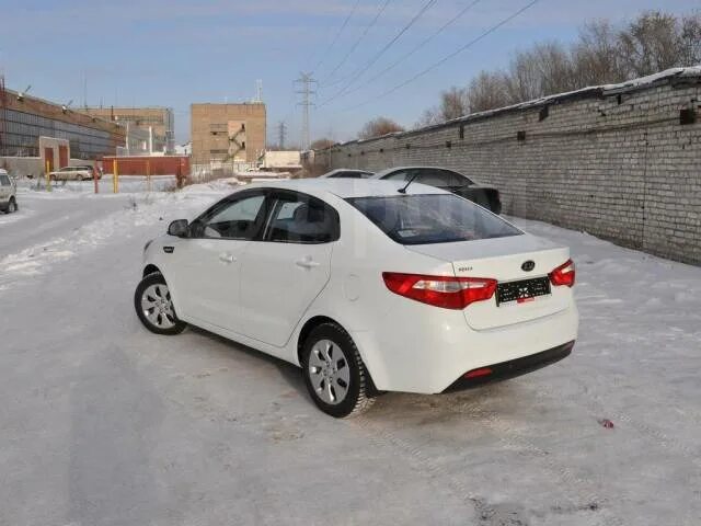 Киа рио белая фото Kia Rio, 2014 в Новосибирске