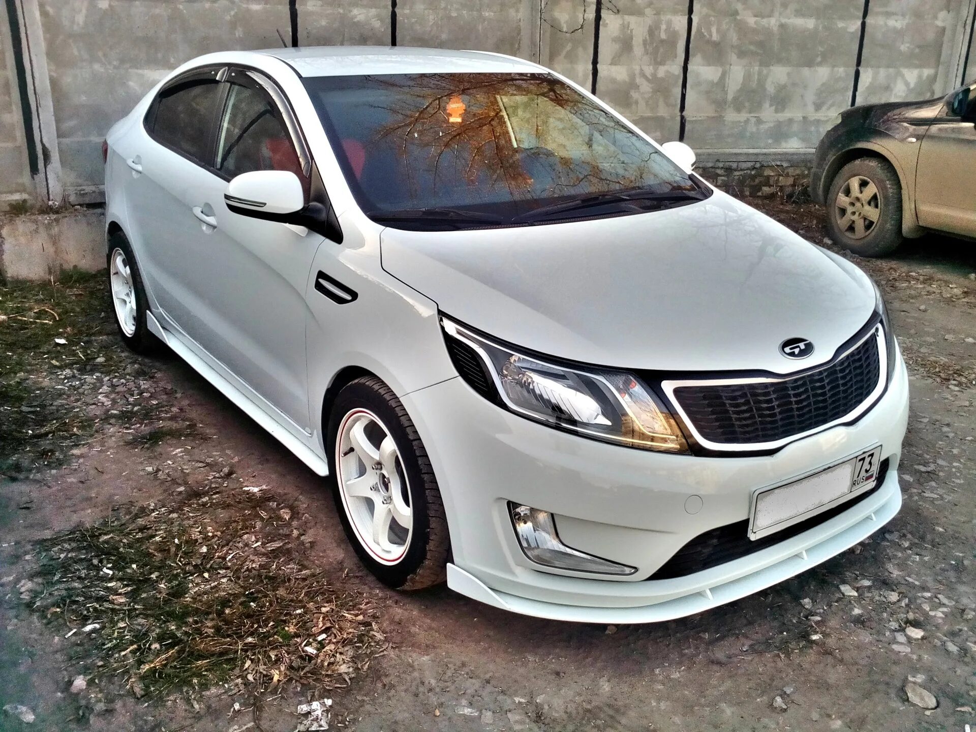 Киа рио два тюнинг технорессор -30 - KIA Rio (3G), 1,6 л, 2013 года тюнинг DRIVE2
