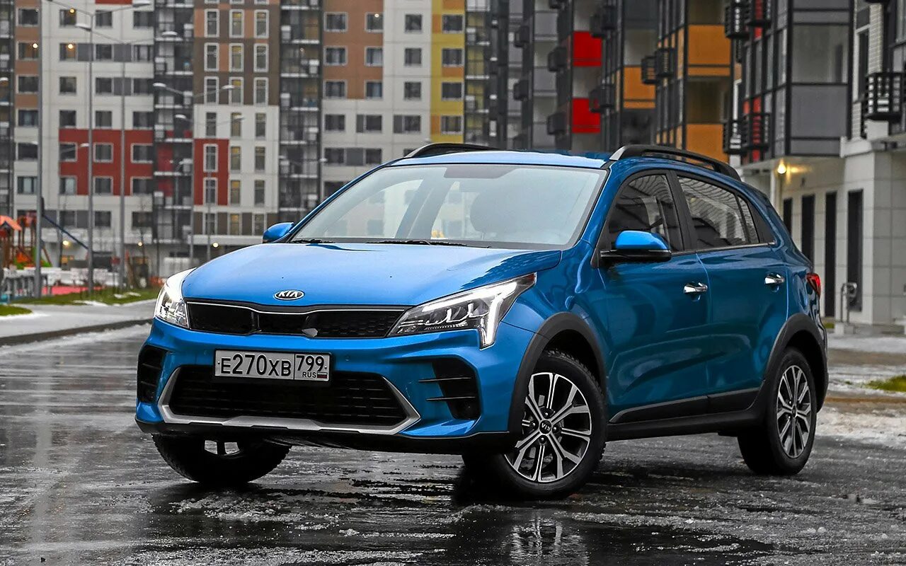 Киа рио х 2022 фото Kia Rio X - тест последнего (почти) хэтчбека в В‑классе