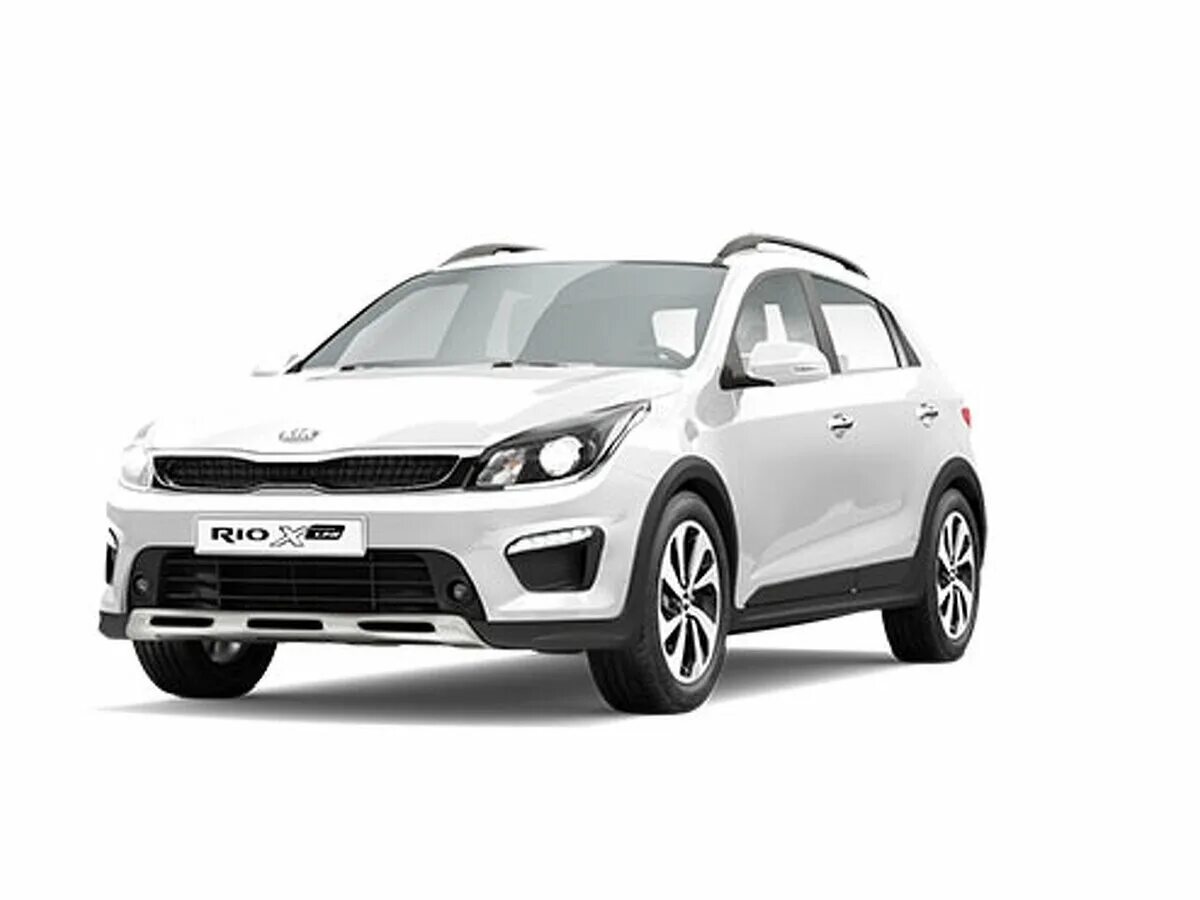 Киа рио х лайн 2018 фото Купить новый Kia Rio IV X-Line 1.4 AT (100 л.с.) бензин автомат в Москве: белый 