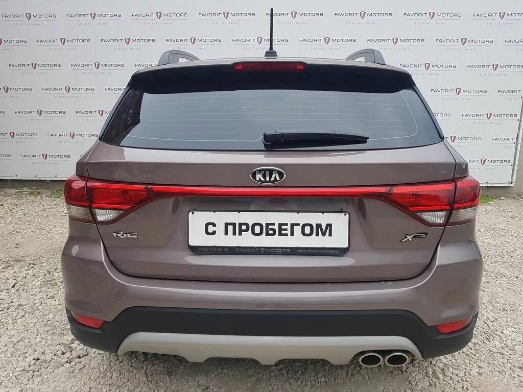 Киа рио х лайн фото сзади Купить б/у Kia Rio IV X-Line 1.6 AT (123 л.с.) бензин автомат в Москве: белый Ки