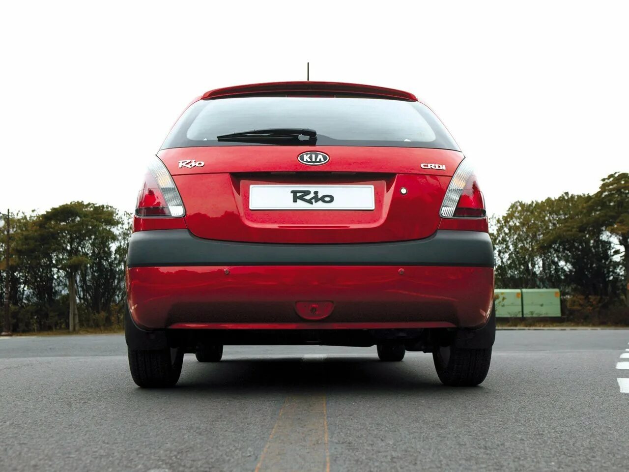 Киа рио хэтчбек фото сзади Kia Rio 2 поколение, хэтчбек 5-дверный - технические характеристики, модельный р