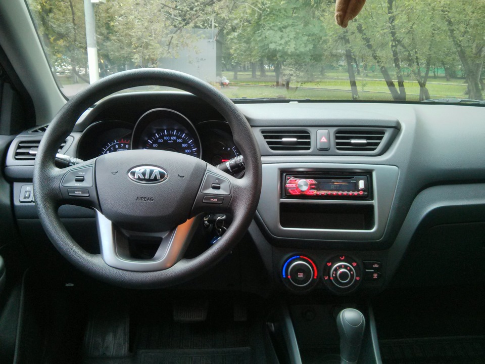 Киа рио комфорт фото Мультируль. Наконец-то! - KIA Rio (3G), 1,4 л, 2013 года тюнинг DRIVE2