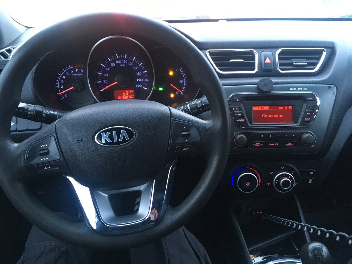 Киа рио механика фото Купить б/у Kia Rio III 5-speed 1.6 MT (123 л.с.) бензин механика в Йошкар-Оле: с