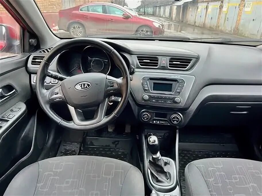 Киа рио механика фото Купить б/у Kia Rio III 5-speed 1.6 MT (123 л.с.) бензин механика в Москве: красн