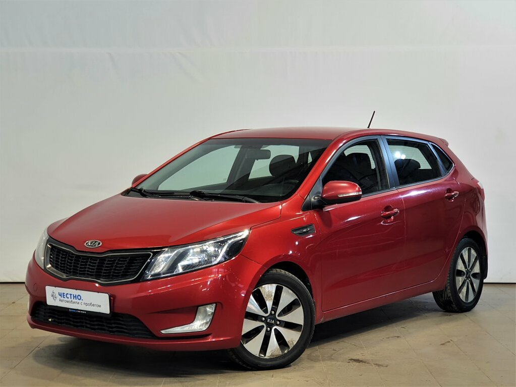 Киа рио москва цена фото Купить б/у Kia Rio III 4-speed 1.6 AT (123 л.с.) бензин автомат в Москве: красны