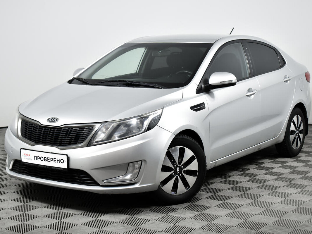 Киа рио москва цена фото Купить б/у Kia Rio III 4-speed 1.6 AT (123 л.с.) бензин автомат в Москве: серебр