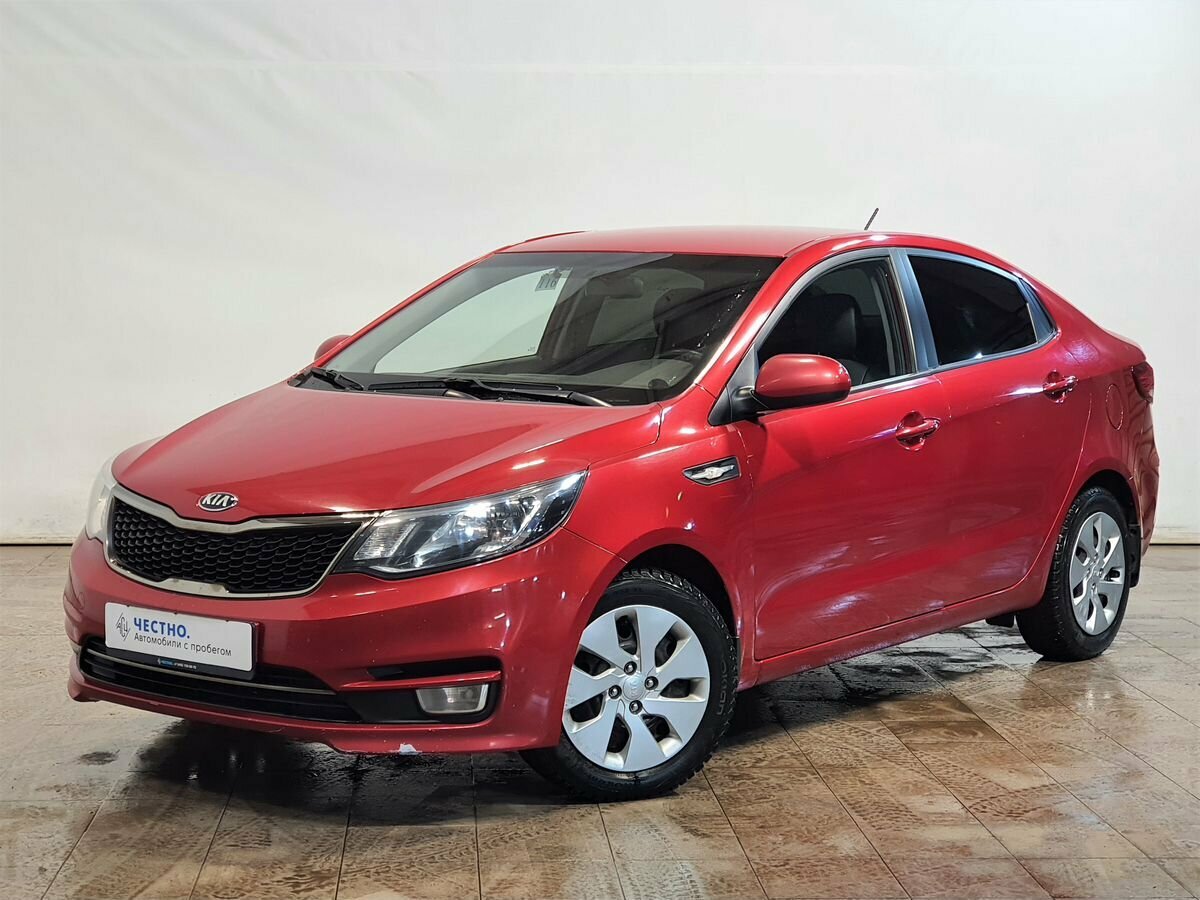 Киа рио москва цена фото Купить б/у Kia Rio III Рестайлинг 1.6 MT (123 л.с.) бензин механика в Москве: кр