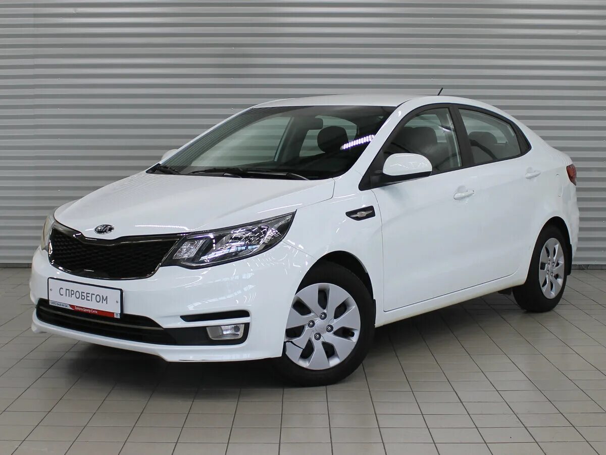 Киа рио москва цена фото Купить б/у Kia Rio III Рестайлинг 1.4 AT (107 л.с.) бензин автомат в Москве: бел