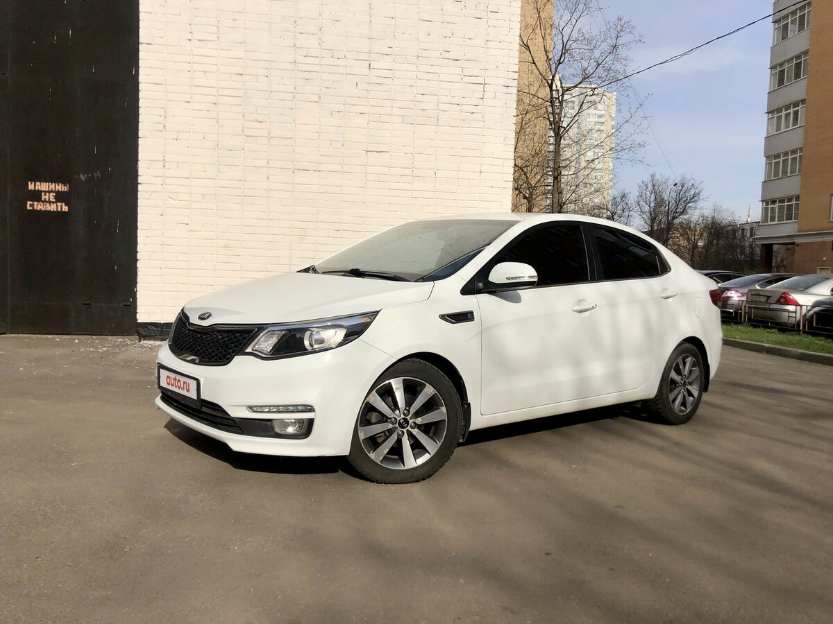 Киа рио премиум фото Купить б/у Kia Rio III Рестайлинг 1.6 AT (123 л.с.) бензин автомат в Москве: бел