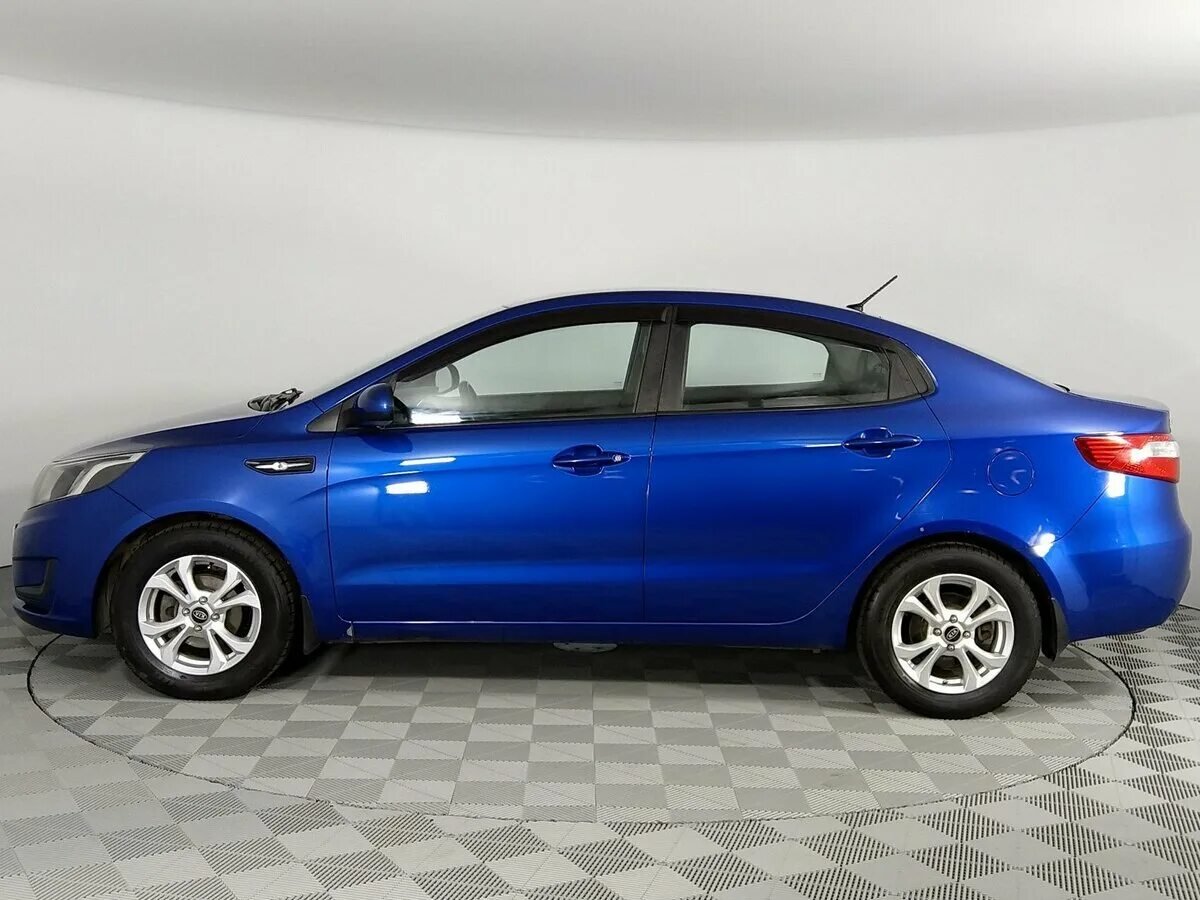 Киа рио синяя фото Купить б/у Kia Rio III 1.4 MT (107 л.с.) бензин механика в Казани: синий Киа Рио