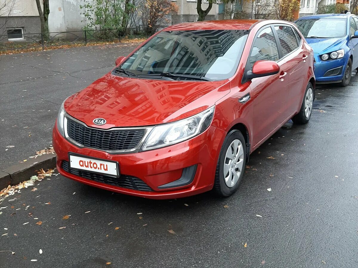 Киа рио цвет фото Купить б/у Kia Rio III 1.4 AT (107 л.с.) бензин автомат в Санкт-Петербурге: крас