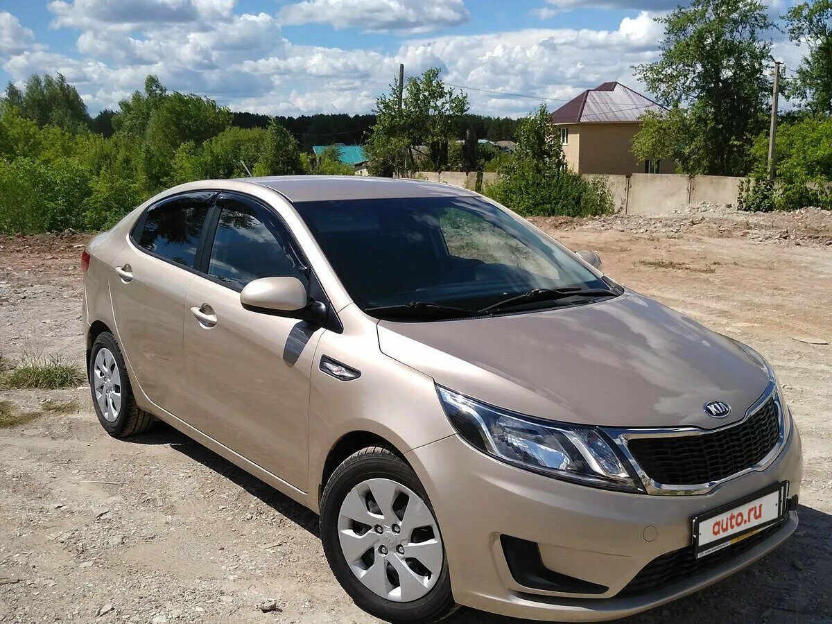 Киа рио цвет фото Купить б/у Kia Rio III 1.4 AT (107 л.с.) бензин автомат в Пушкино: бежевый Киа Р